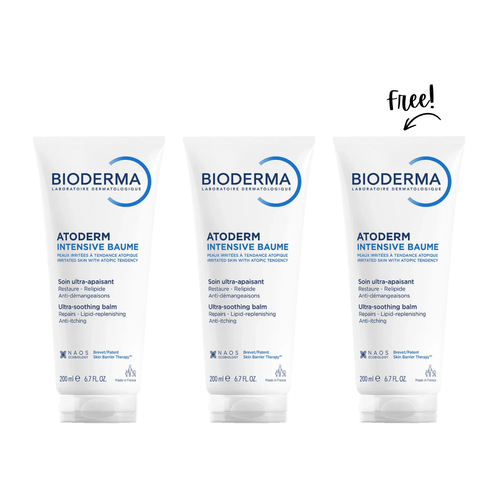 Buy 2 Get 1 | Atoderm Intensive Baume 200 ML